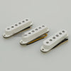 Waaah 57/62 ST SSS Alnico 5 Staggered + Beveled Pole Single Coil Pickup Set - N 6.62K / M 5.77K / B 6.86K - Choose Color