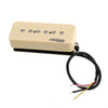 Wilkinson M Series P90 Ceramic Stacked Humbucker Pickup Set fits Soapbar - 16K - Cream