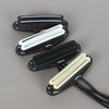 Fleor ST Alnico 5 Dual Rail Humbucker Pickup fits Single Coil - 6.5K / 9.5K / 12.5K - Choose Color
