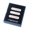 AlnicoV ST HSH Alnico 5 Humbucker Pickup Set fits SSS - N 10K / M 10.4K / B 10.6K - White