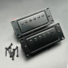 MaxCheer Ceramic Mini Humbucker Set - Black/Gold/Chrome
