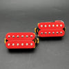 MaxCheer Ceramic Humbucker Pickup Set - N 7.5K / B 15K - Red
