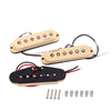 Alnicov ST SSS Alnico 5 Staggered + Beveled Pole Single Coil Pickup Set