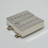 Waaah P90 Alnico 2 Single Coil Pickup Set fits Humbucker - N 8.7K / B 9.8K - Chrome