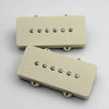 Unbranded JM Alnico 5 Adjustable Pole Single Coil Pickup Set - N 8.1K / B 8.8K - Cream