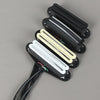 Fleor ST Ceramic Dual Rail Humbucker Pickup fits Single Coil - 9.5K