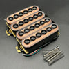 MaxCheer Big Hex Ceramic Humbucker Pickup Set - N 7.5K / B 15K - Transparent