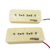 Wilkinson WO90 P90 Ceramic Pickup Set - N 8.1K / B 9.8K - Cream