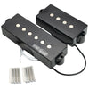 Wilkinson M-series WOPB5 P Bass Vari-Gauss Ceramic Pickups Set - 10.9K - 5 String - Black