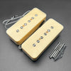 MaxCheer Noiseless P90 Alnico 5 Pickup Set - N 6K / B 9K