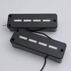 Guyker 4JM01 or 5JM01 Bass Ceramic Rail Soapbar Pickup Set - Black - 4 or 5 String
