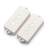 High Quality P Bass Alnico 5 Flat Pole Pickup - N 11.5K - Cloth/Fiber - Choose Color