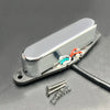 MaxCheer TL Stacked Alnico 5 Humbucker fits Single Coil Neck Pickup - N 11.2k