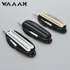 Waaah ST Alnico 5 Dual Rail Humbucker Pickup fits Single Coil - 6.2K / 9.0K / 13.2K - Choose Color