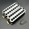 MaxCheer 8 String Big Hex Ceramic Humbucker Pickup Set - N 10K / B 15K